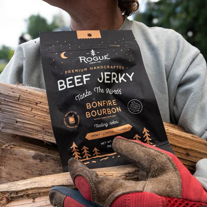Rogue Jerky Co. - Wholesale Jerky - Bonfire Bourbon Beef Jerky3