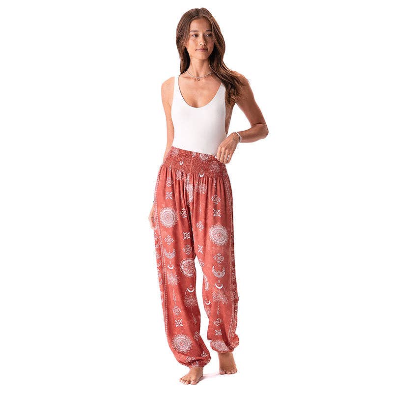 Lotus and Luna - Wholesale Pants - Women's - Sacred Sienna Harem Pants3