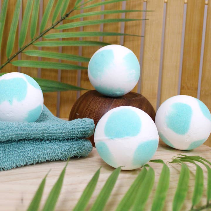 FRENCH TENDANCE – wholesale Bath bomb/fizz – Bath bomb 120 g - Monoi scent