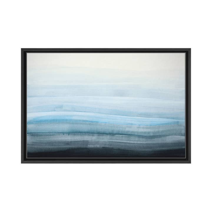 Coastal Mist Framed Canvas Wall Art by Norman Wyatt Jr. for wholesale by Ready2hangart, Inc.