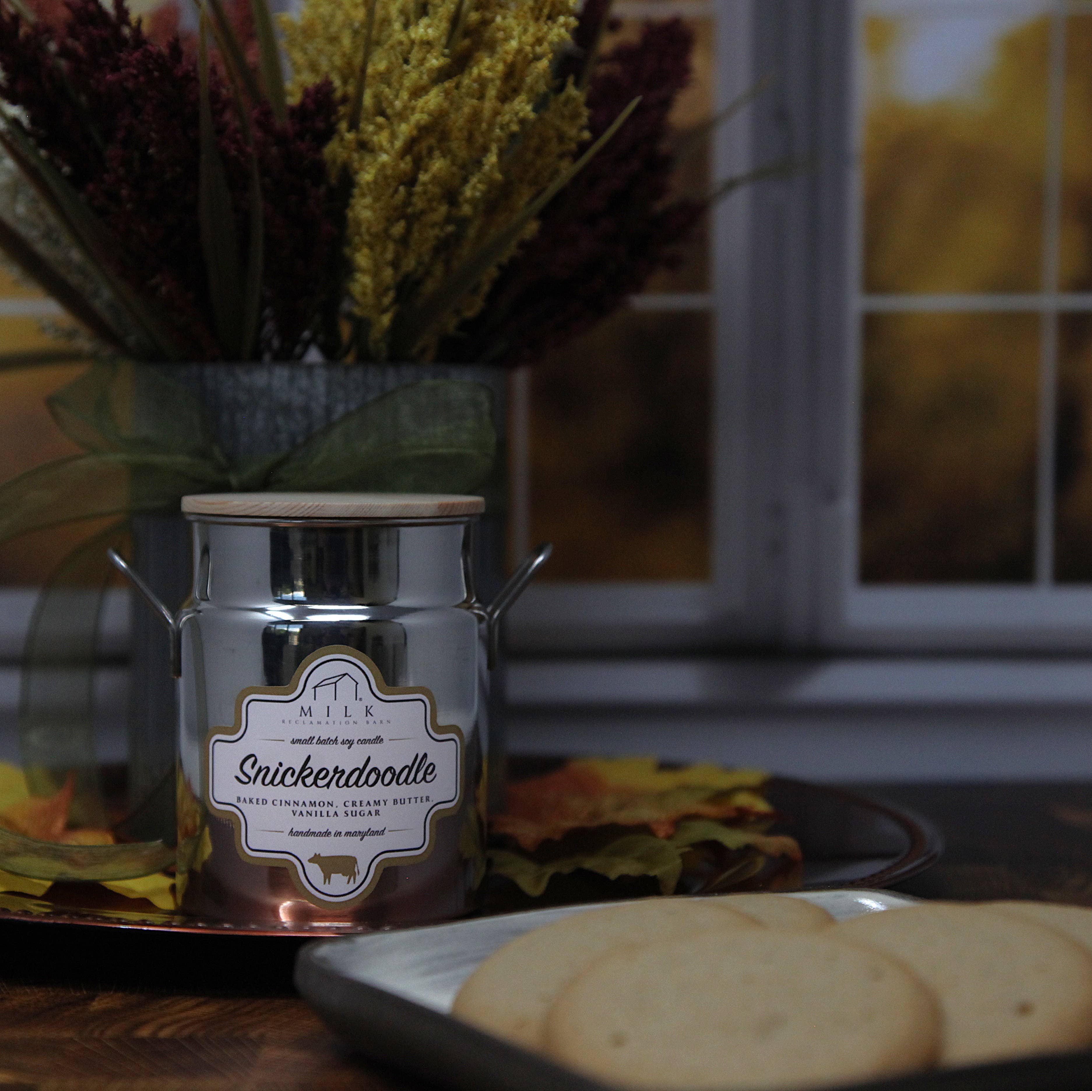 Milk Reclamation Barn - Wholesale Jar/Filled Candle - Stainless Milk Churn Candle - 12.5 oz67