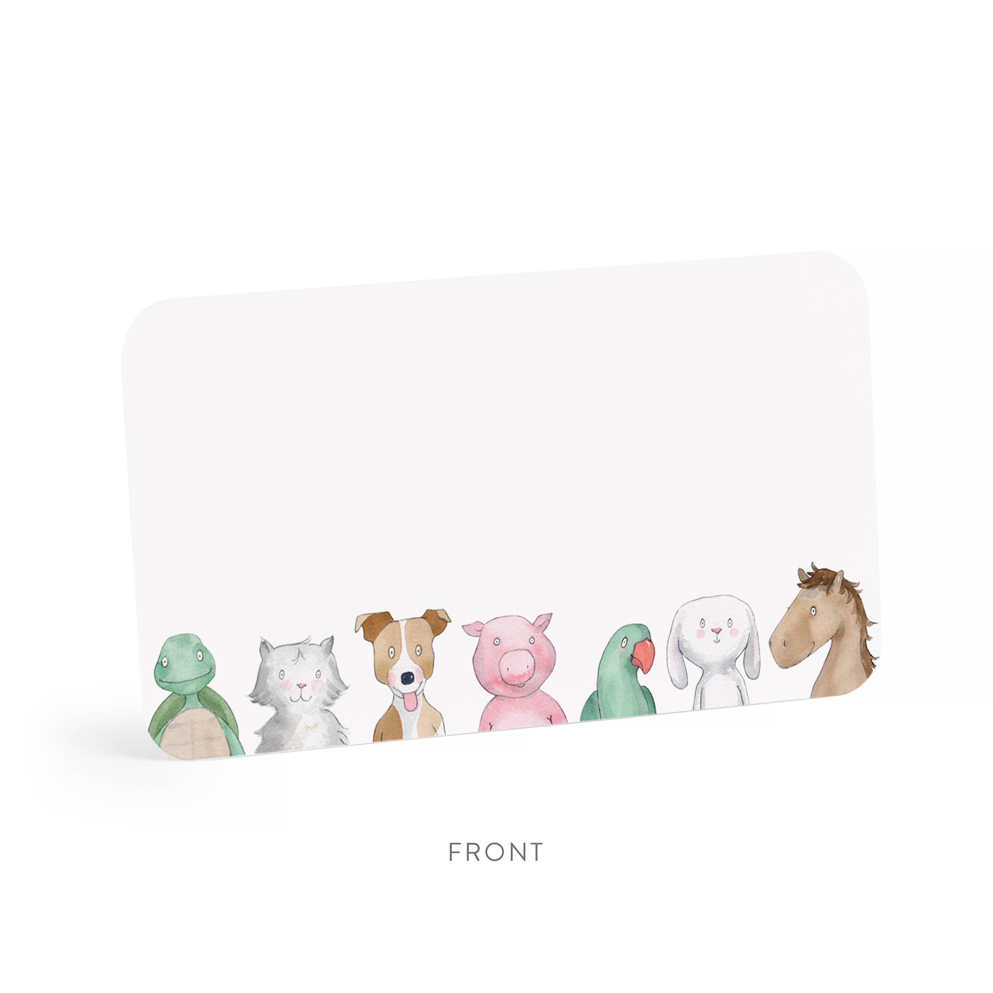 E. Frances Paper - Wholesale Stationery/Notecard Set - Animal Friends Little Notes® NEW 55 Count3