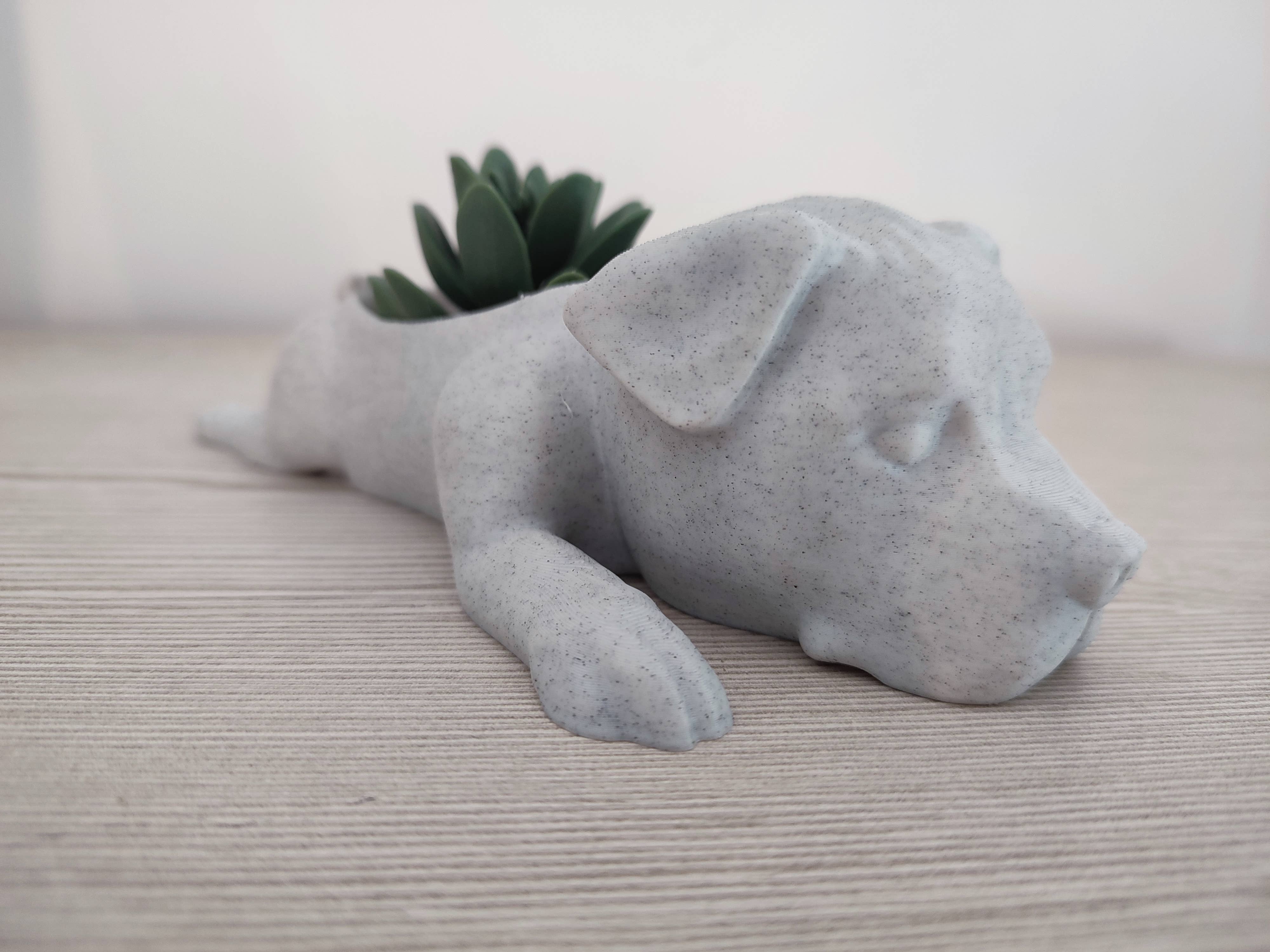 3DROOTS - Vente Pot - Pot planteur en forme de chiot - Décoration maison4