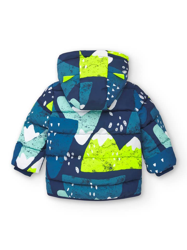 tuc tuc - Venta al por mayor Parka - Niños - Abrigo acolchado con capucha y print montaña niño