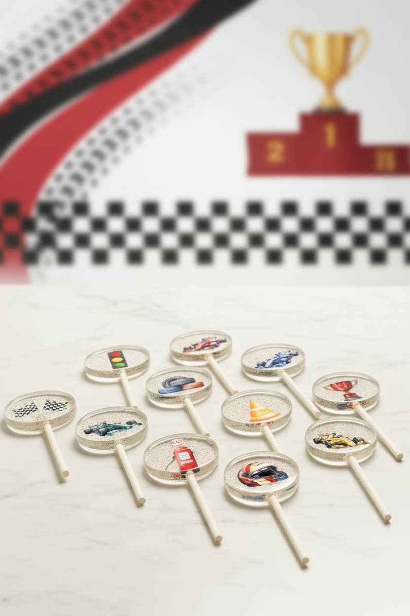 TheLollipopStudio - Wholesale Lollipop - Race Car Lollipops – Wholesale Grand Prix Party Favors1