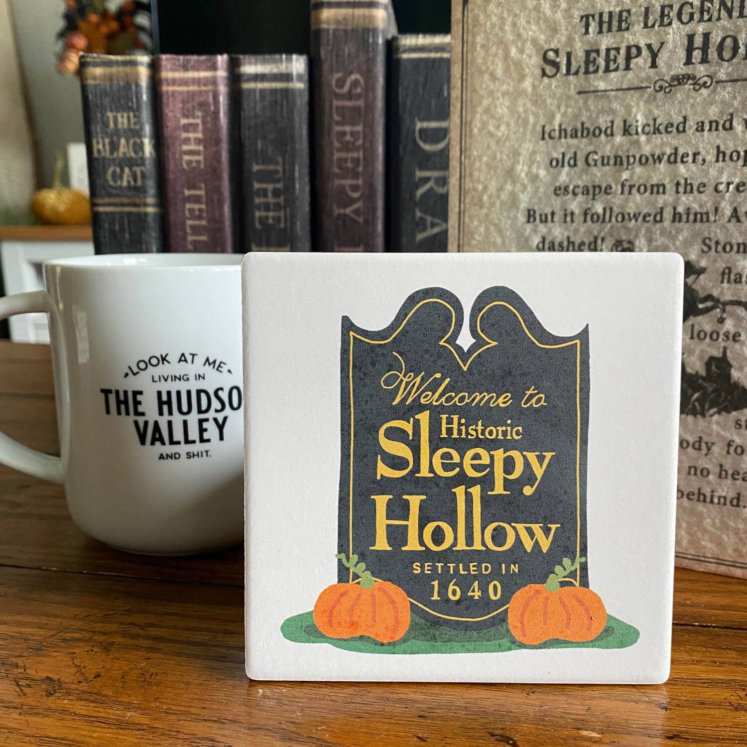 Fox Burrow Designs - Wholesale Coasters - Sleepy Hollow Collection - Ceramic Stone Coasters0