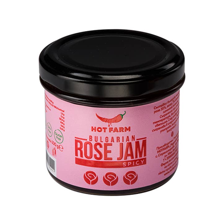 Spicy Rose Jam (Rosa Damascena) for wholesale by Hot Farm
