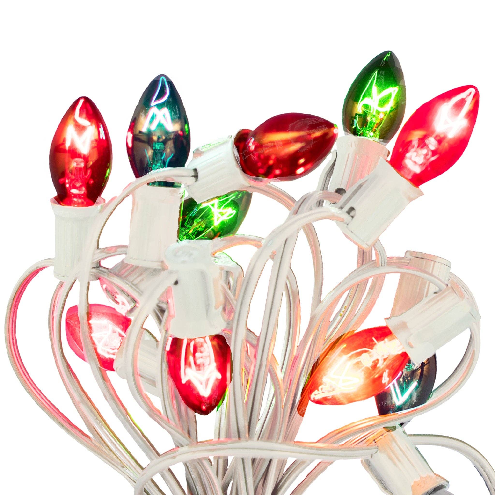 Lee Display - Wholesale Christmas Decoration - Multi-Color Light Bulbs with Pink3