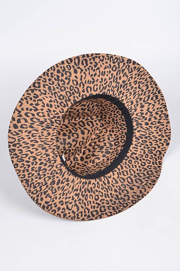 Shop Neighbors - Wholesale Fedora - Women's - Leopard Print Fedora5