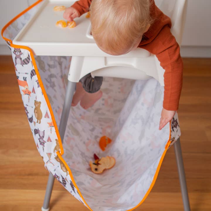 Mumma's Little Helpers - Wholesale Highchair –Baby - High Chair Food Catcher - Wildlife Tribe