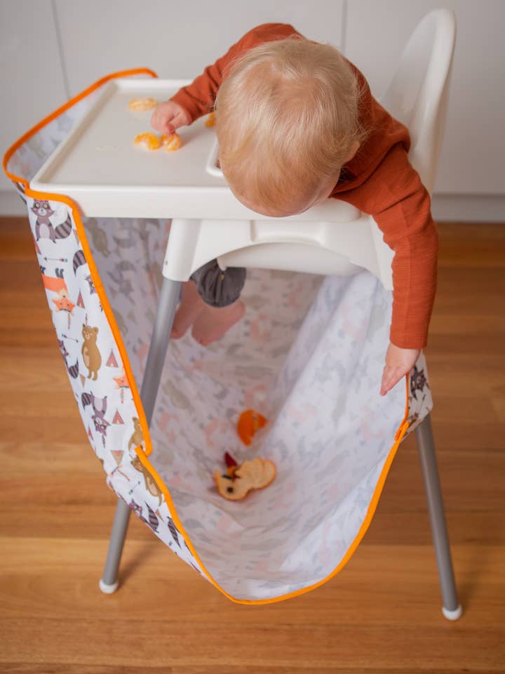 Høj stol Food Catcher - Wildlife Tribe for engroshandel hos Mumma's Little Helpers