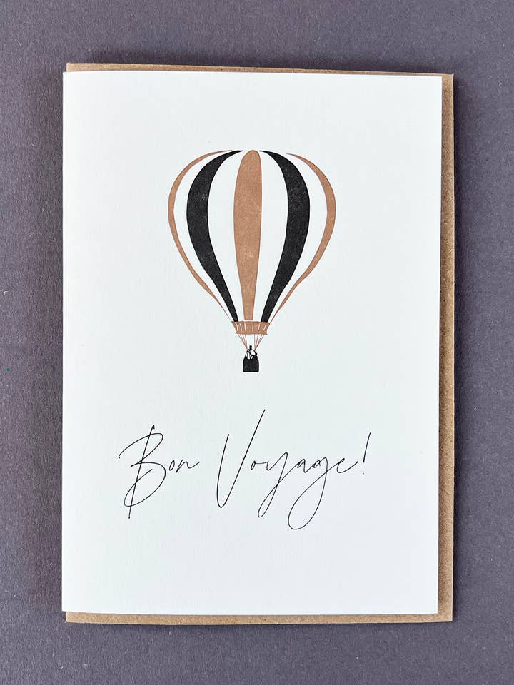 Bon Voyage-kort | Avskedskort | Hejdå flyttkort för wholesale av Penguin Ink
