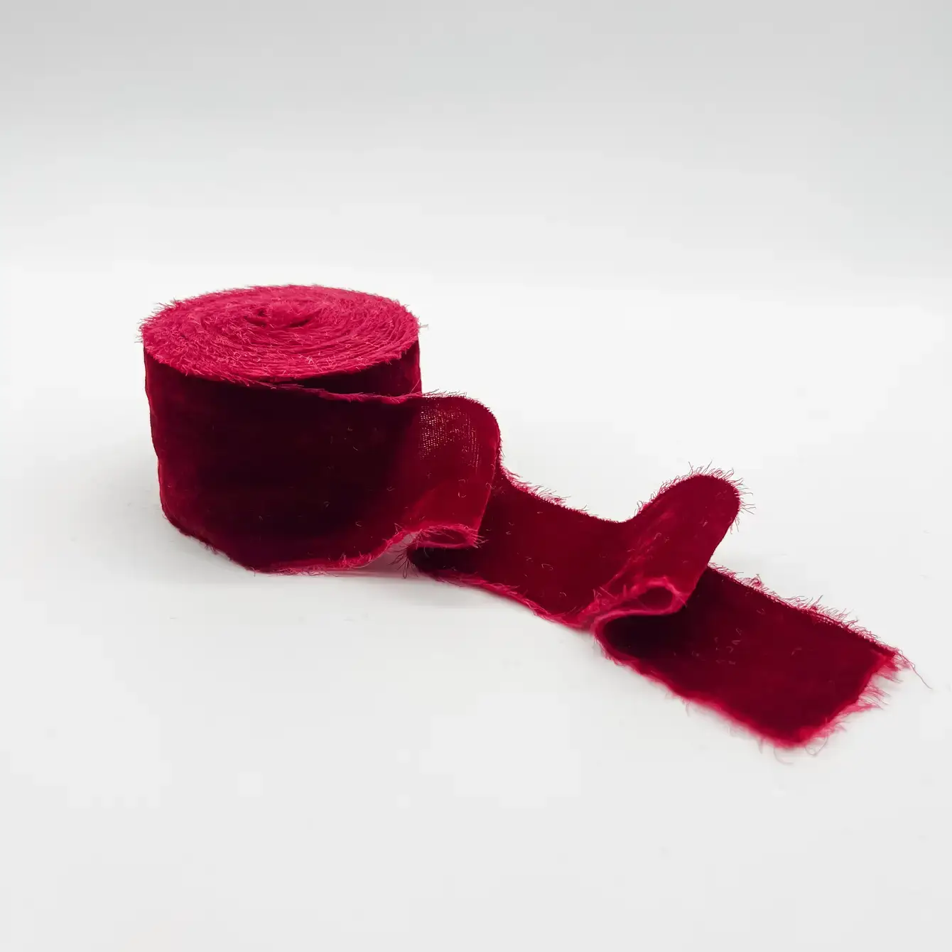 Trim & Twine - Wholesale Ribbon - Gift Wrapping - Boxed 2" Raw Edge Velvet Ribbon - 33 Colors 29