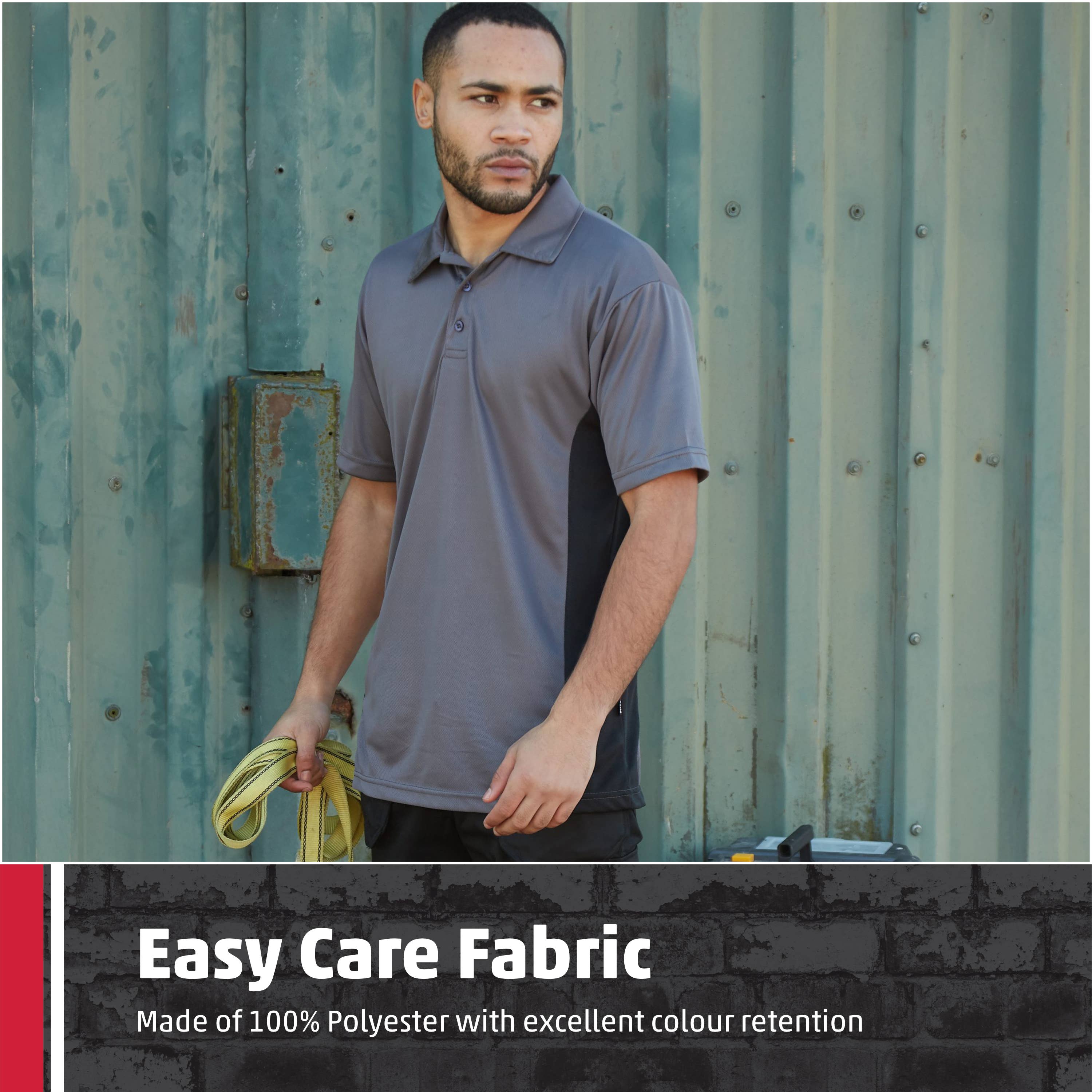 TuffStuff Workwear - Vente Polo – homme - Polo de travail Pro TuffStuff, col renforcé, tissu 240 g/m²7