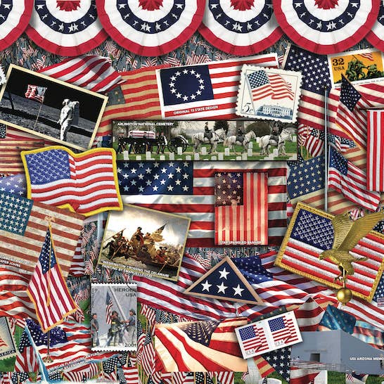 Hart Puzzles - Wholesale Puzzle - Adult - Stars & Stripes by Steve Smith