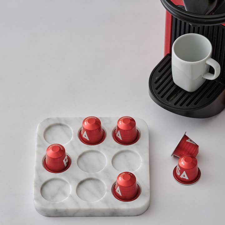 MSQ Coffee Pods Holder 15 for wholesale by Méco marble design