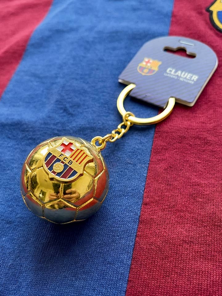 Portachiavi Pallone d'Oro FC Barcellona per la vendita all'ingrosso da parte di ANMA SPORT Productos Licenciados FC BARCELONA