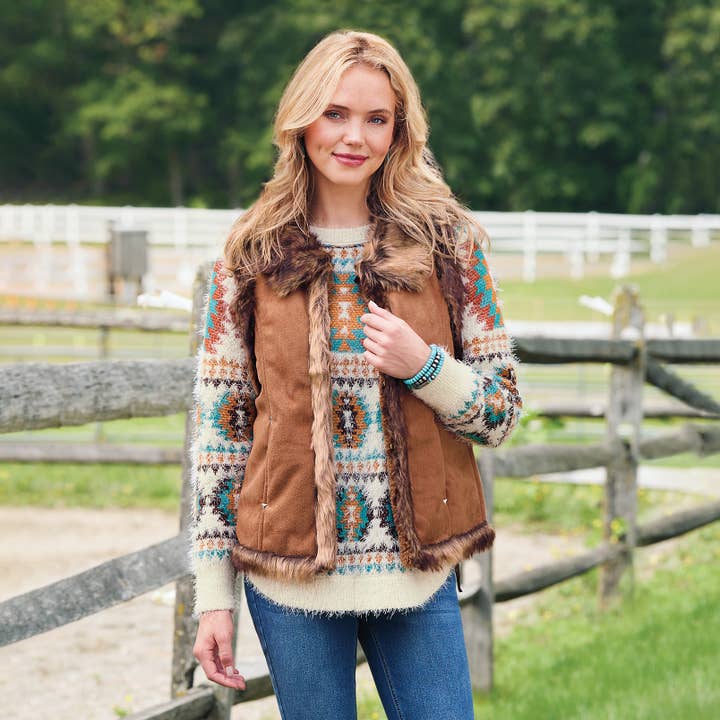 Glenrock Vest for wholesale by Back in the Saddle