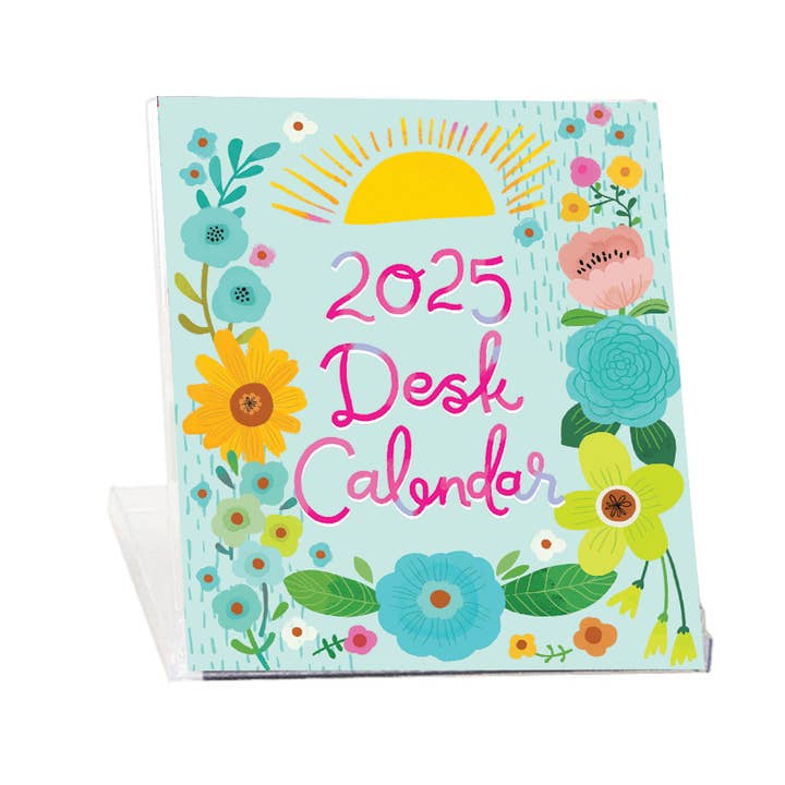 2025 Desk Calendar - A Happy Year for wholesale by GINA B DESIGNS