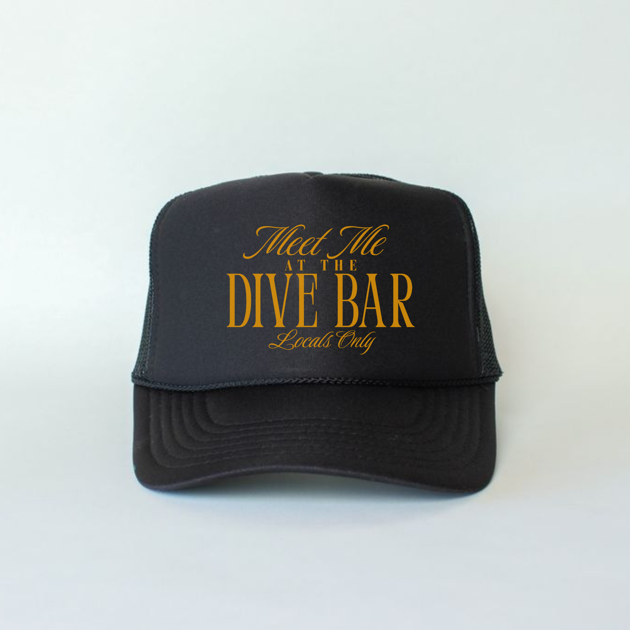 Hey Jude Graphic Tees - Wholesale Trucker Hat - Women's - Dive Bar Trucker Hat1