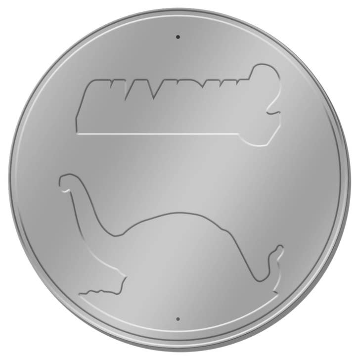 Desperate Enterprises - Wholesale Sign - ROUND - Sinclair Opaline Tin Sign1