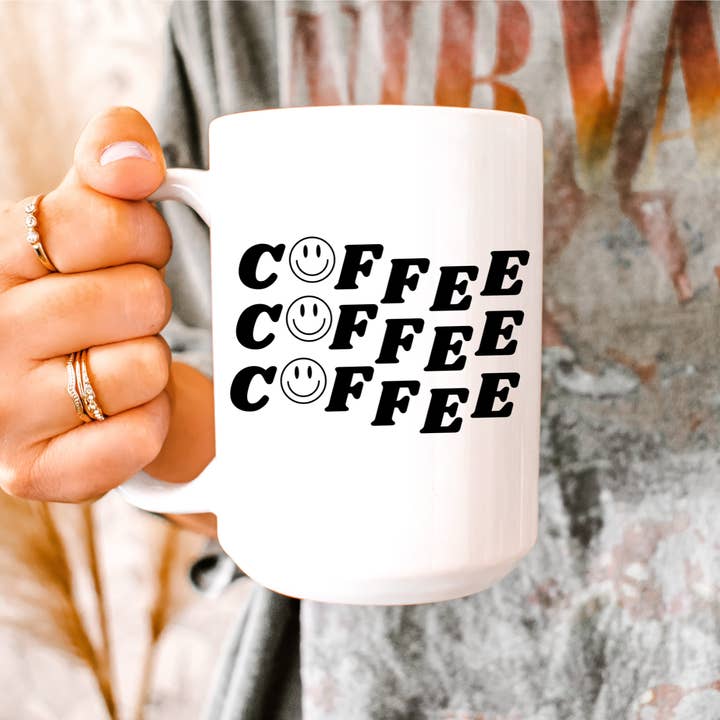 Coffee Coffee Coffee Mug for wholesale by Donuts and Daisies