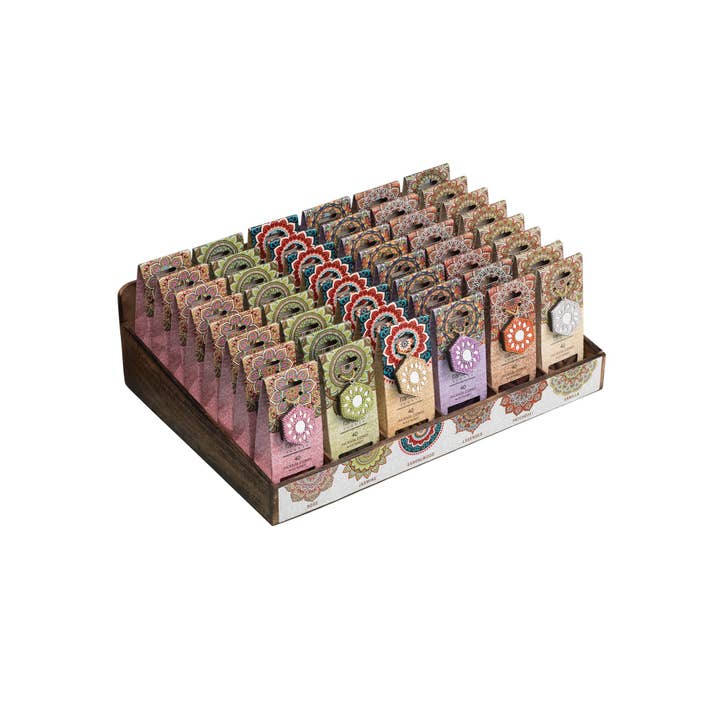 Namaste - Wholesale Incense - Namaste Scents 40 Incense Cones & Holder Rf1