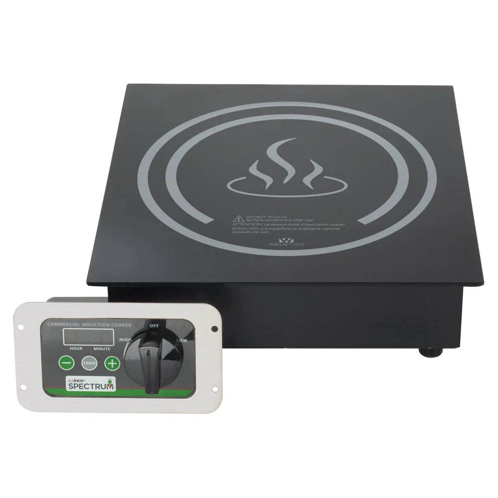 EcoQuality - Vente Appareils électroménagers - EIDS-18-18C, 120V/1800W et 240V/3400W Plaque à Induction à Encastrer0