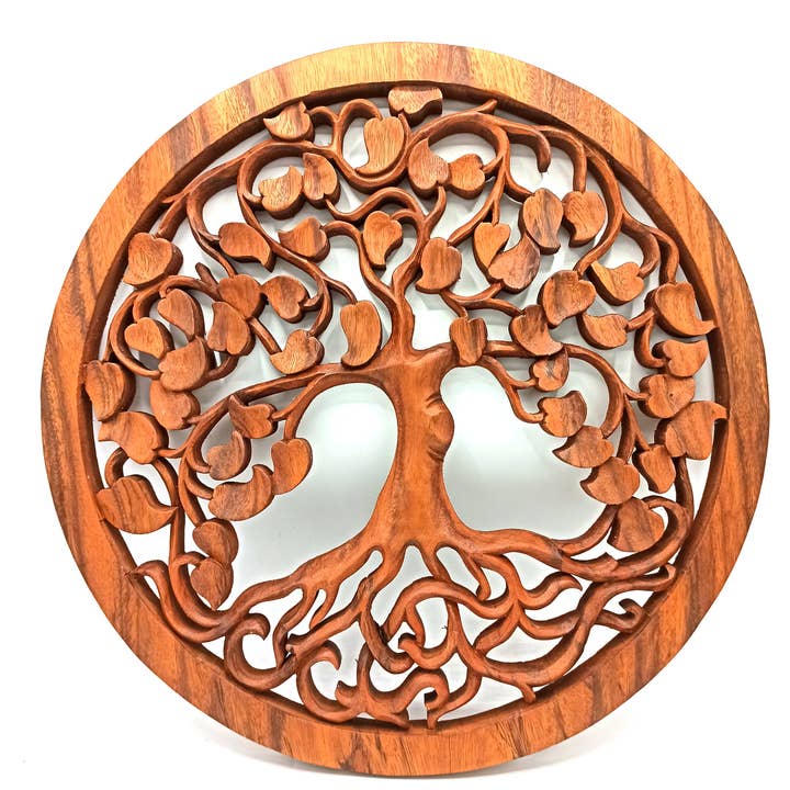 Ancient Wisdom – wholesale Wall Accent – Tree of Life Love Panel - 40cm