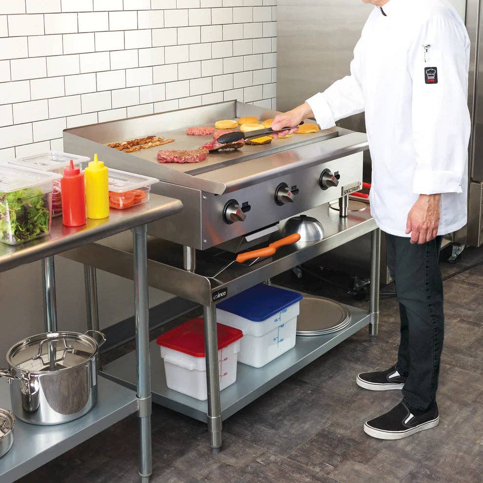 EcoQuality - Wholesale Kitchen Appliance - NGGD-12M-48M, 24" to 48" Manual Control Natural Gas Griddle7