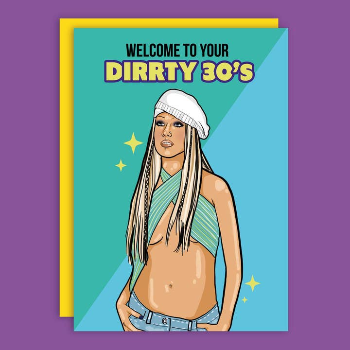 Studio Soph (We Pay Your Import Fees - We Ship DDP) – wholesale Födelsedagskort – Dirrty 30-års födelsedagskort1