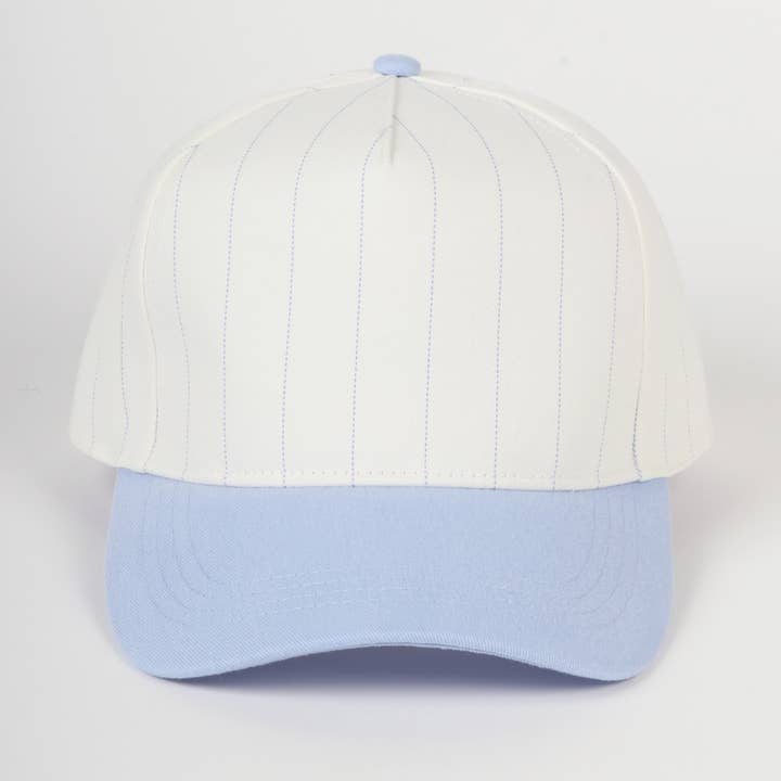 David And Young - Wholesale Baseball Cap - Unisex - Pinstripe Two-Tone Baseball Cap9