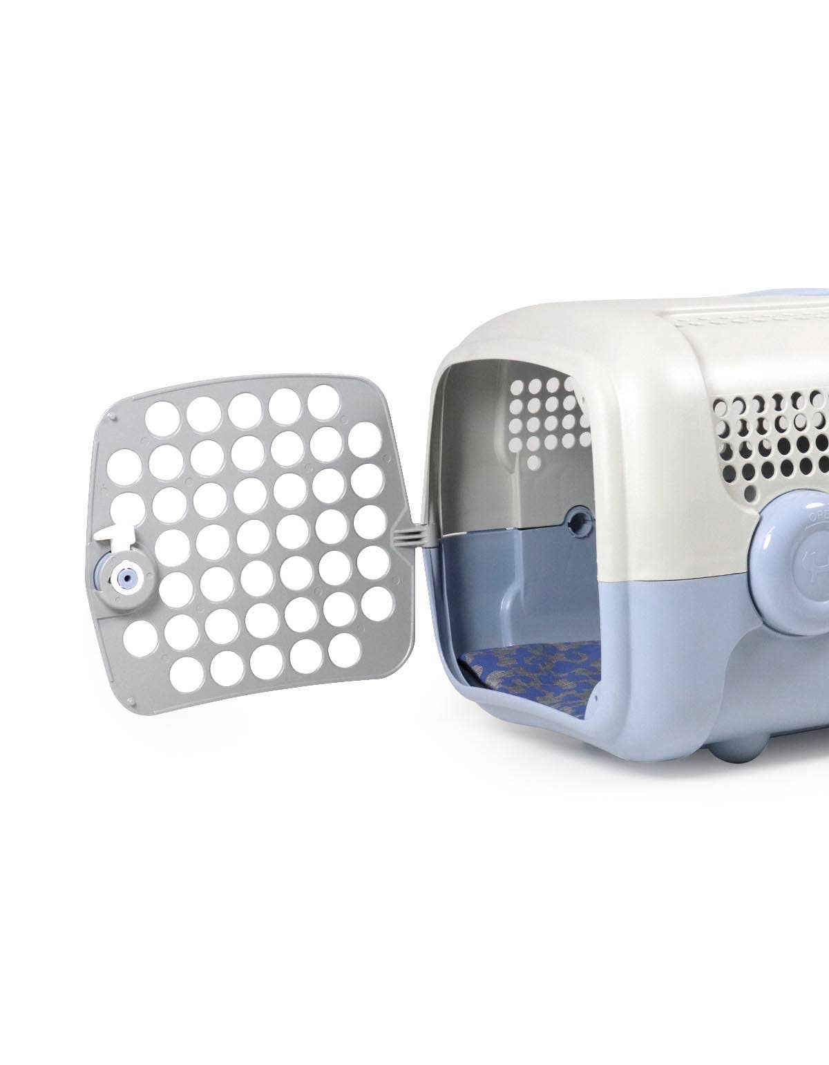 United Pets – Großhandel Haustier-Transportbox – Katze/Hund – Steifer Transportkorb aus Italien mit hygienischer Matte2