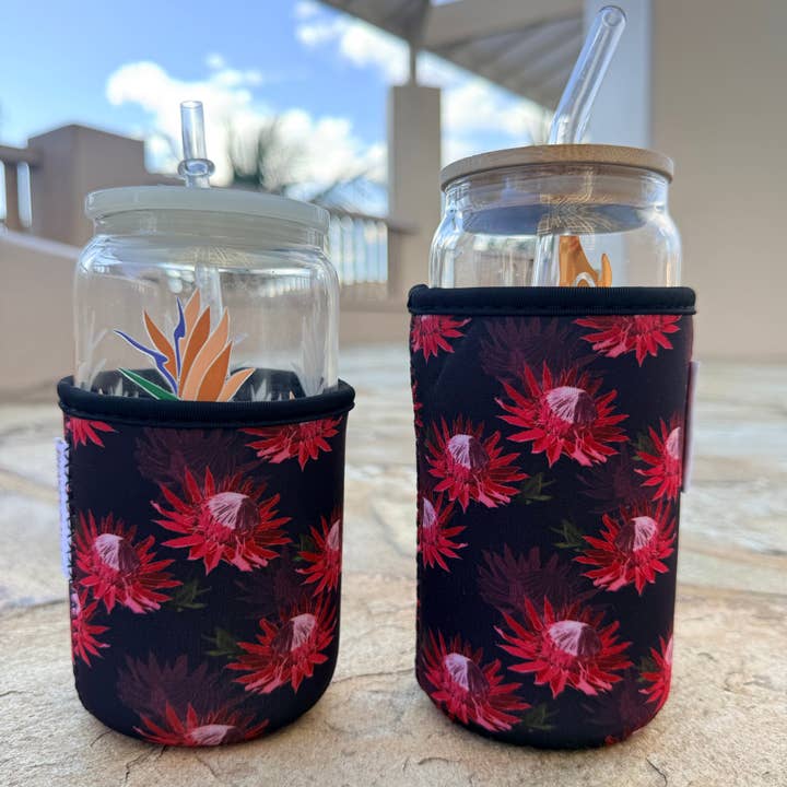 Protea Cup Sleeves for wholesale by Phases Hawaii
