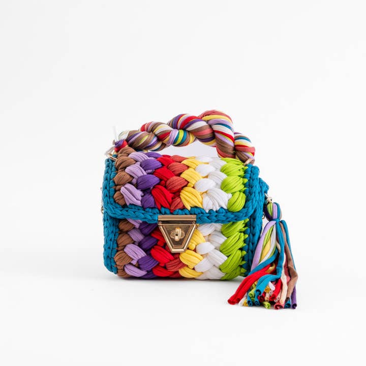 Elektra's Workshop - Wholesale Top Handle Bag - Women's - Crochet Bags Micro Bag6