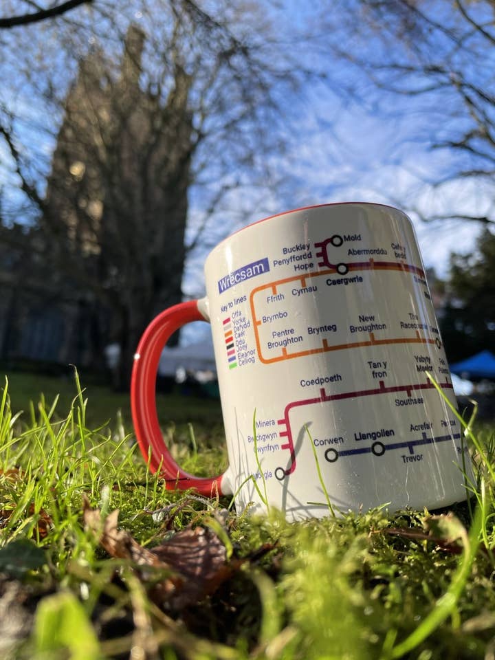 Wrexham Metro Mug for wholesale by Marbec Village