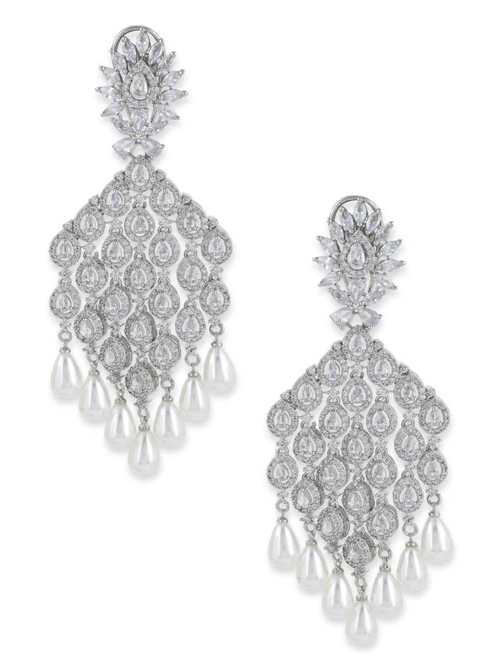 Brincos de prata por atacado de Ritu Singh