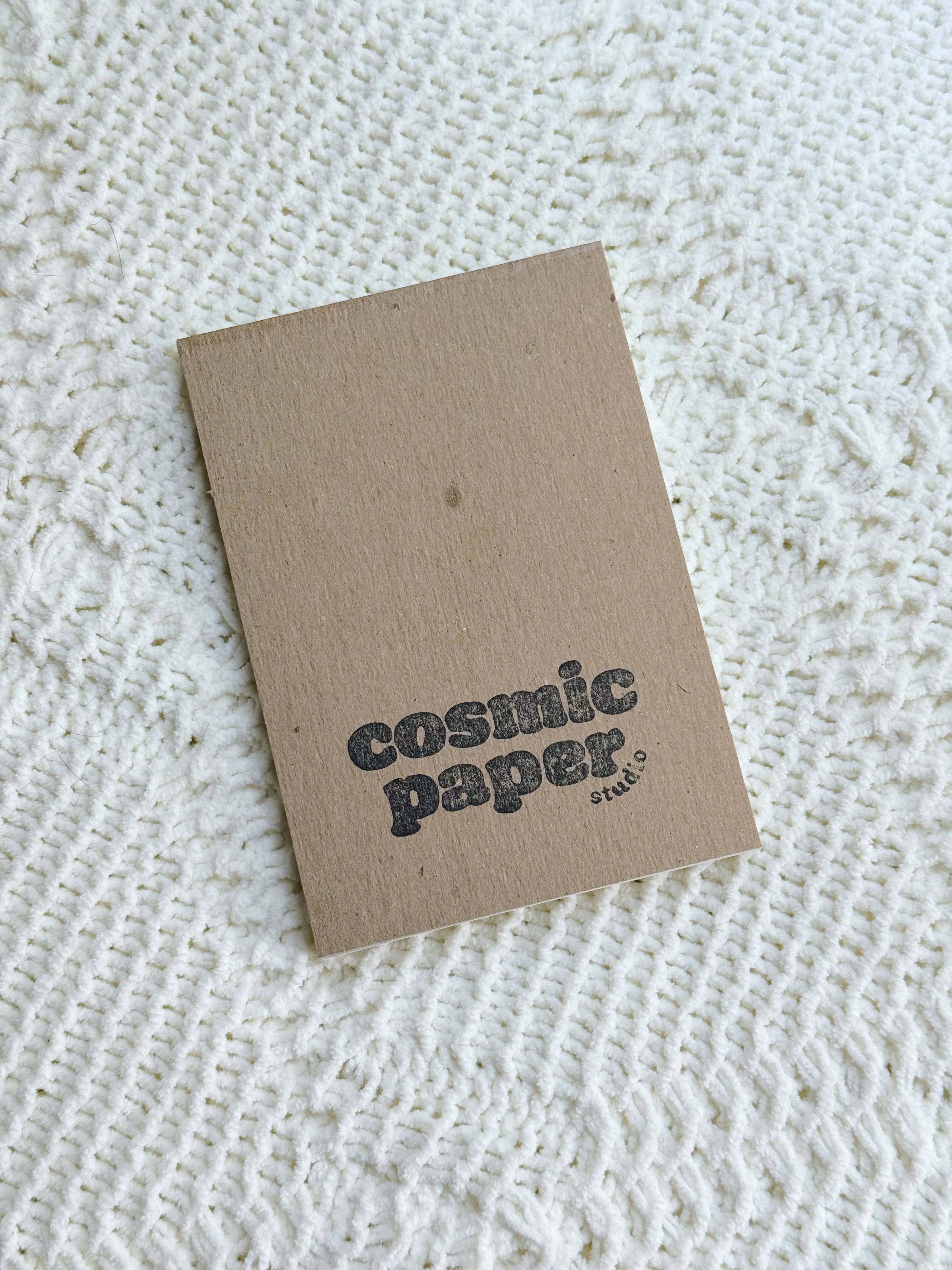 Cosmic Paper Studio – wholesale Notepad – Meowdy cow cat notepad3