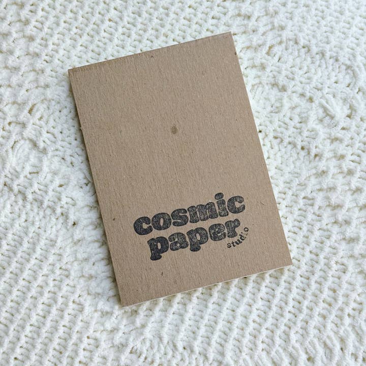 Cosmic Paper Studio - Wholesale Notepad - Meowdy cow cat notepad3