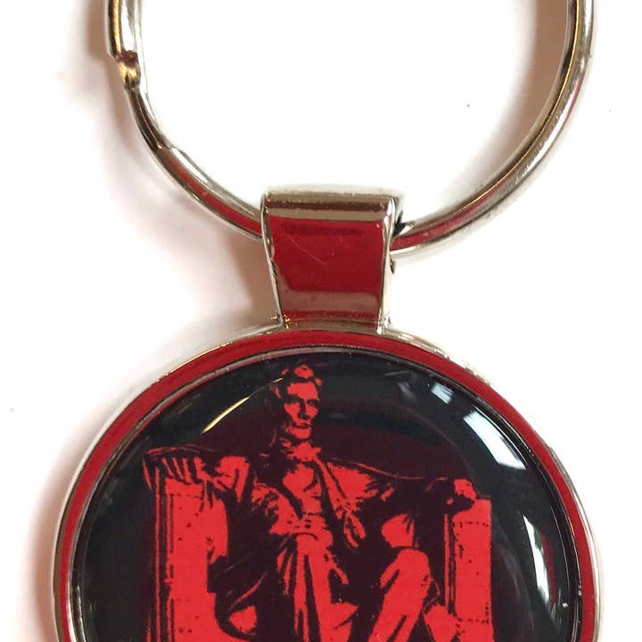 Mary Ellis - Wholesale Keychain - Unisex - Washington DC Keychain Lincoln Memorial