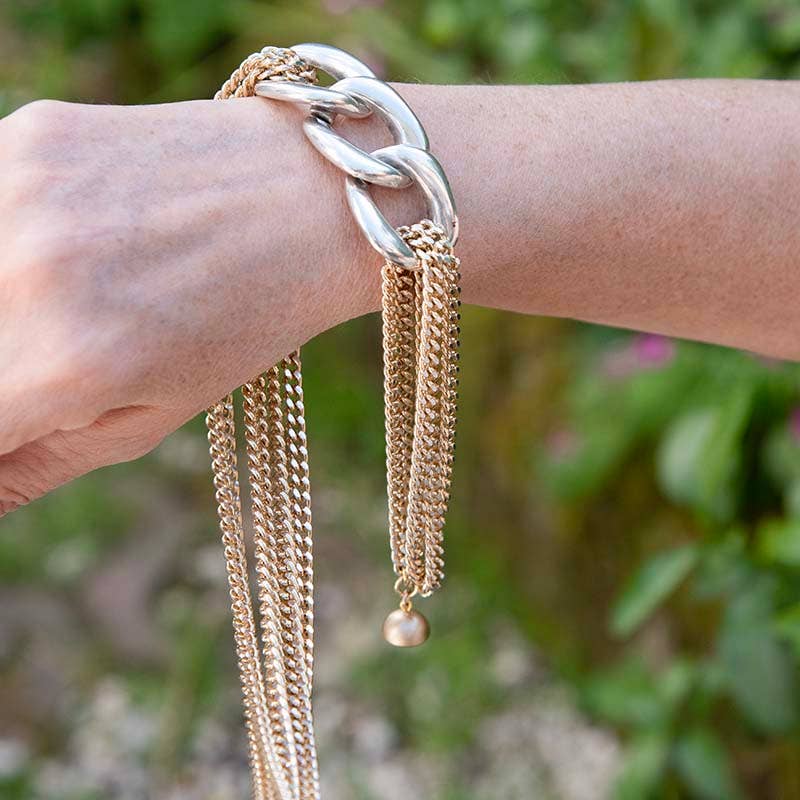 Laura Mariotti - luxury collection - Wholesale Link & Chain Bracelet - ORO LOCO - Bracelet/Golino 3 Mesh4