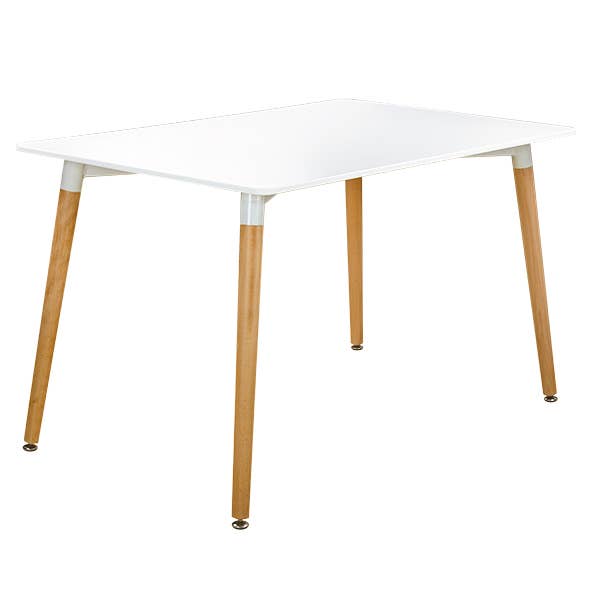 NORDIC GRANDE WHITE TABLE (120X80X72) for wholesale by POSTQUAM COSMETIC