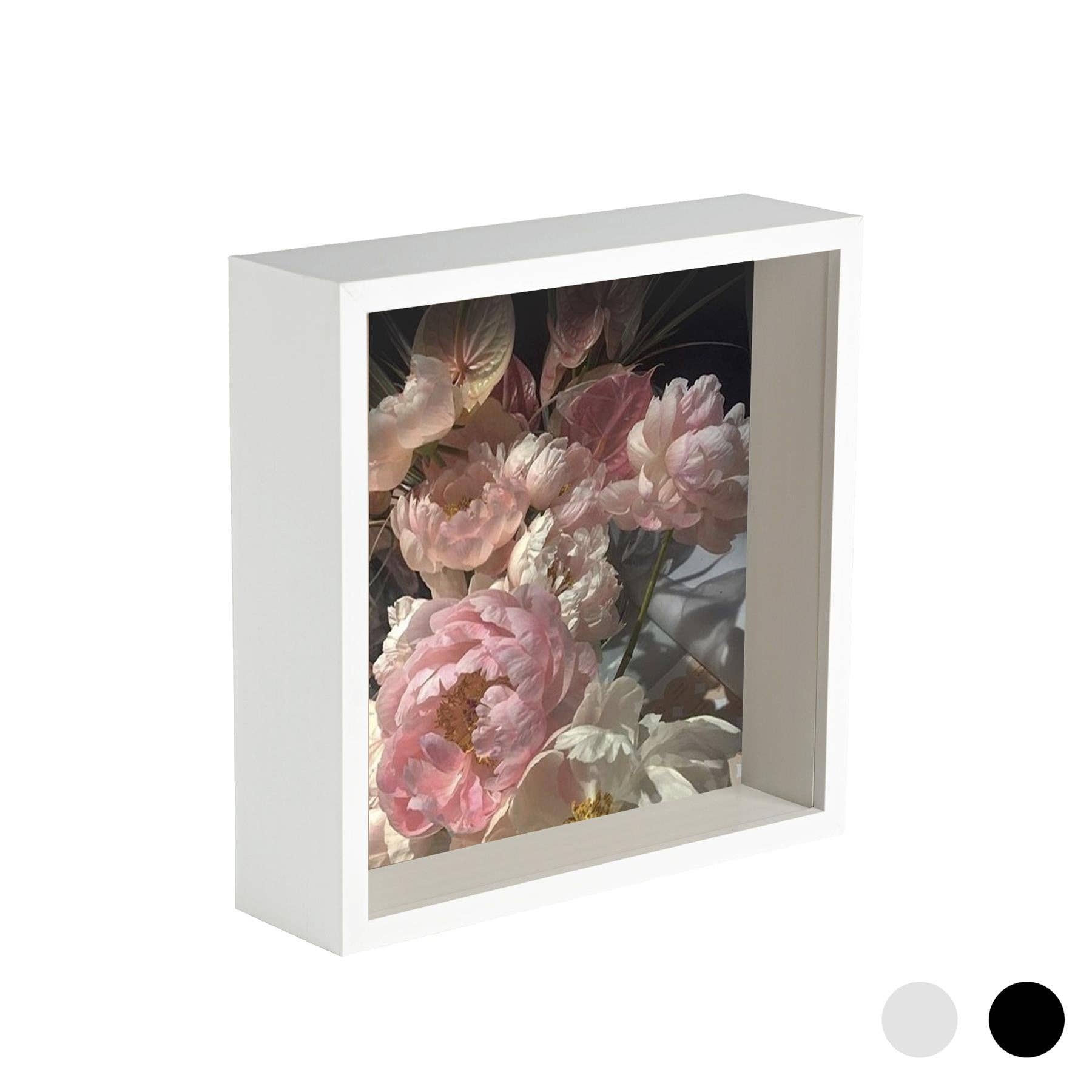 Rinkit Ltd - Wholesale Picture Frame - Nicola Spring Deep Box Photo Frame - 6 x 6 - White