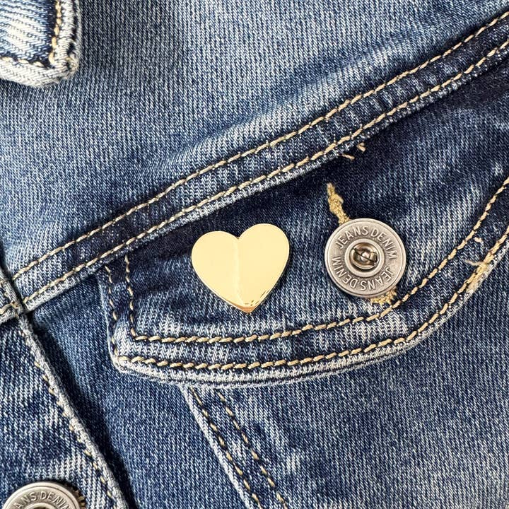 Lovethelinks Ltd - Wholesale Brooch - Metal & enamel Heart Pin Brooch3