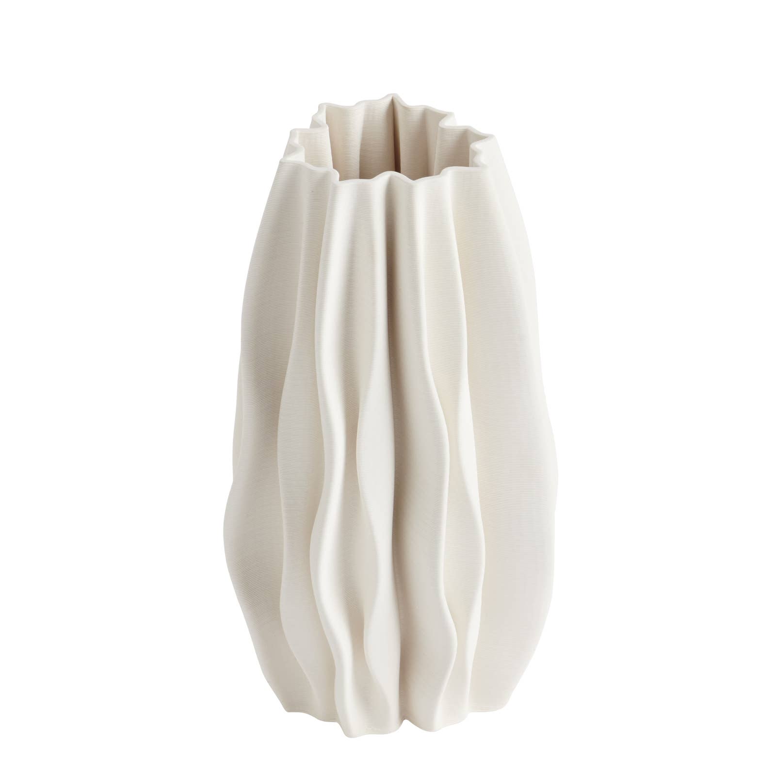 One Six Eight London by PS Home and Living - Wholesale Vase - FERN White Vase 30cm0
