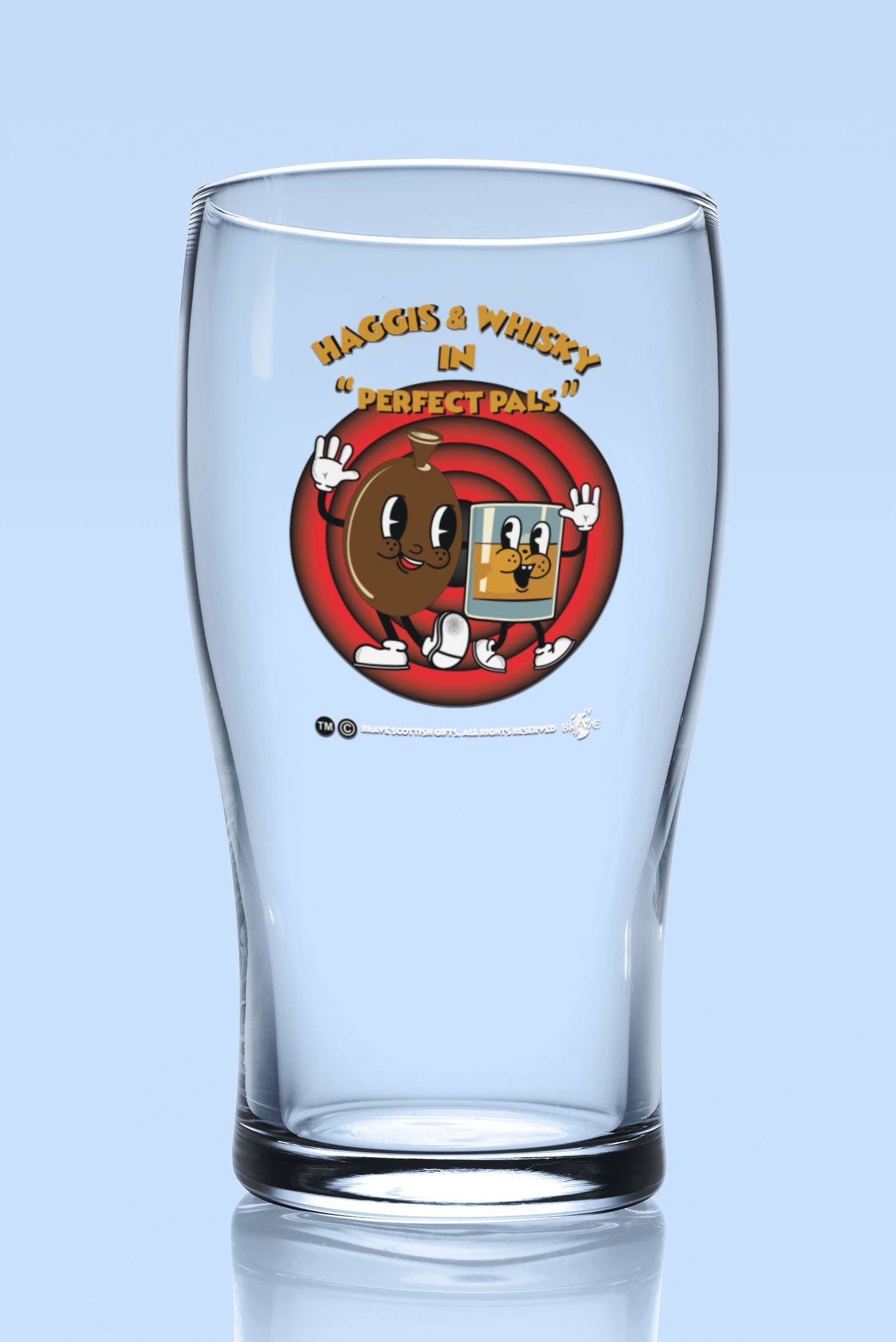 Brave Scottish Gifts - Vente Verre/chope à bière - Verre à pinte écossaise17