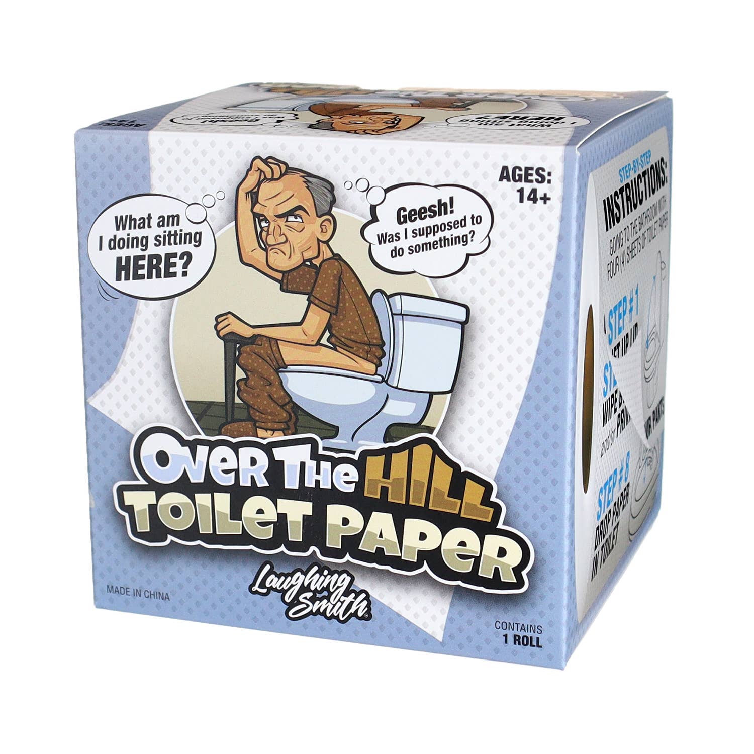 Smith Brands - Wholesale Gag Gift/Novelty Gift - Over the Hill Toilet Paper - Funny Gag Gifts for Men & Old People