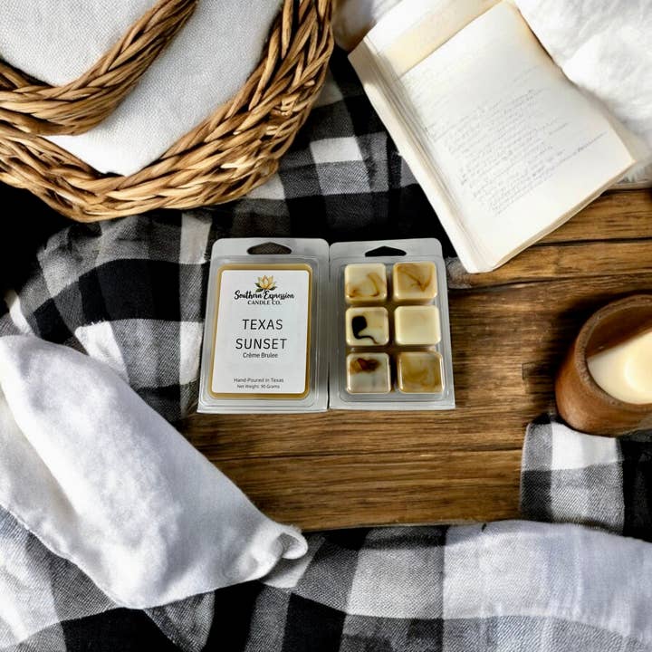 Texas Sunset Wax smelter for engroshandel hos Southern Expression Candle Co.