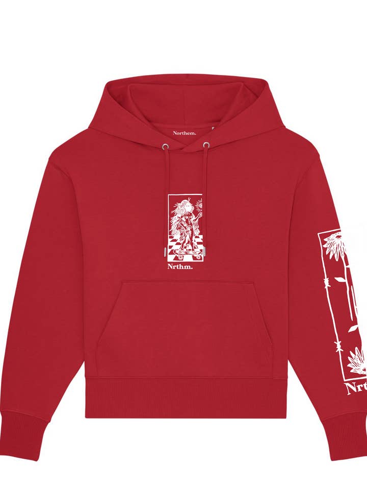THE FLOWER POWER HOODIE for wholesale by NORTHEM CLOTHING