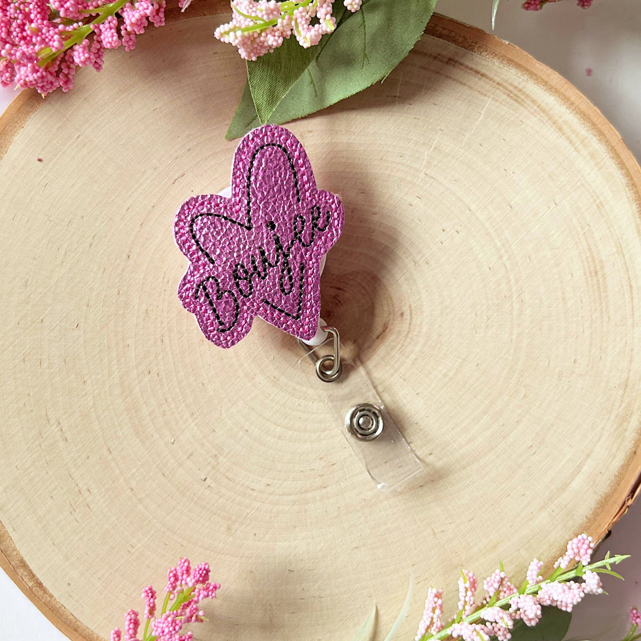 Meeko’s Must Haves - Wholesale Badge Accessory - Women's - Boujee Retractable Badge Reel for Nurses & Teachers0